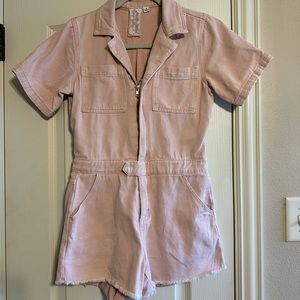 Denim Romper
